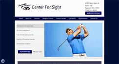 Desktop Screenshot of centerforsight.com