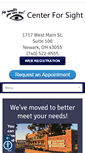 Mobile Screenshot of centerforsight.com